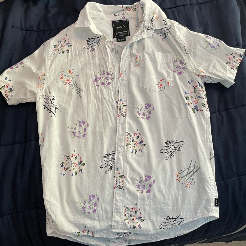 RVCA Mens Button Down
